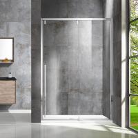 Душевая дверь VDS-1L160CL-1 1600х1950 профиль хром стекло прозрачное VINCEA