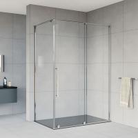 Душевой уголок, прямоугольный VSR-1A9015CL 1500х900х2000 профиль хром стекло прозрачное VINCEA