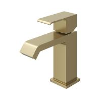 Смеситель для раковины однорычажный с донным клапаном  PORTA-LS1-SR Sunrise ручка  Sunrise Cezares