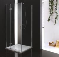 Душевой уголок, квадратный. BERGAMO-W-A-1-100-C-Cr-L  1000x1000x1950 Cezares