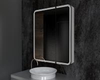 Зеркало-шкаф с подсветкой, левый ART&MAX VERONA  AM-Ver-700-800-2D-L-DS-F