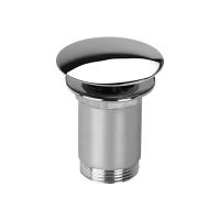 Донный клапан с с системой "Клик-клак" с переливом  CZR-B-SOC-01 Хром   Cezares