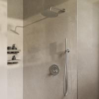 Душевой комплект встраиваемый, двухрежимный    цвет брашированный никель VSFW-1D1BN VINCEA