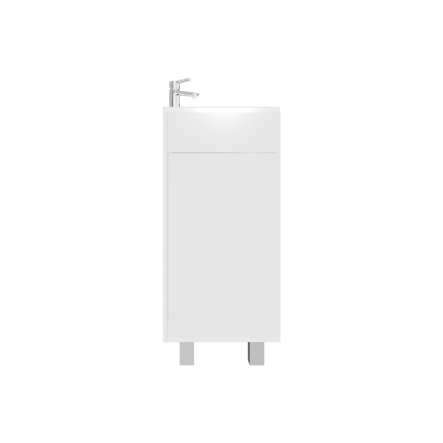 Тумба с раковиной Laura 40Н 1д. Белый глянец L У85929 1МАРКА
