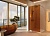 Душевая перегородка Walk-In VSW-1H900GSGM, 900*2000, вороненая сталь, стекло янтарь Vincea