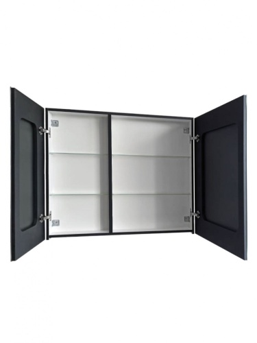 Зеркало-шкаф с подсветкой ART&MAX TECHNO AM-Tec-1000-800-2D-F-Nero ART&MAX